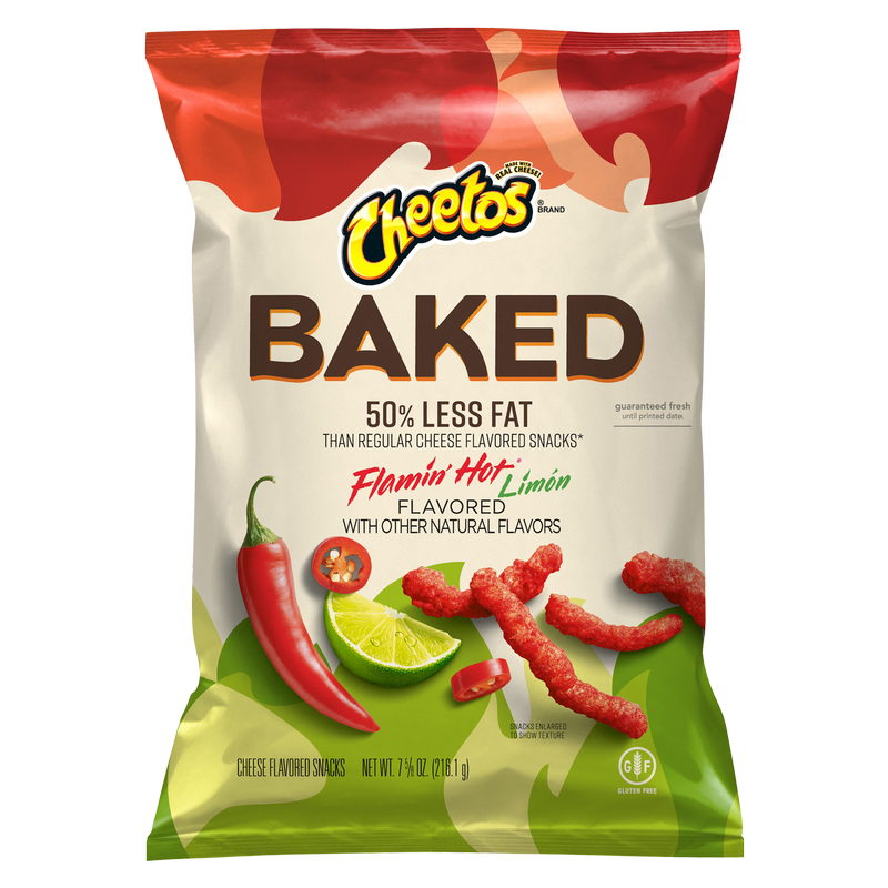 Cheetos Baked Flamin' Hot Limon 7.625oz