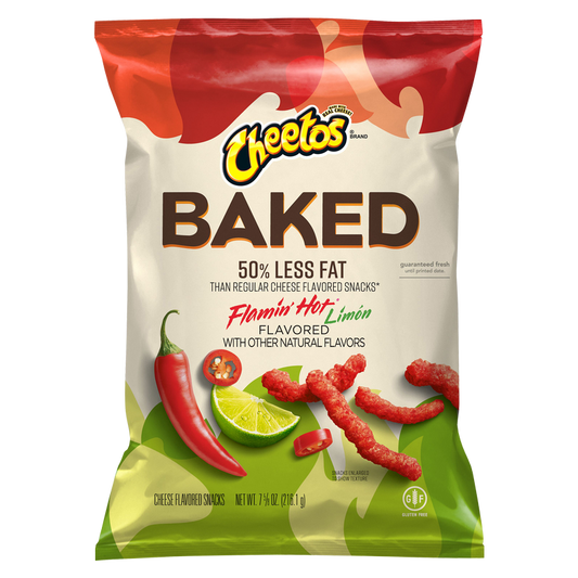 Cheetos Baked Flamin' Hot Limon 7.625oz