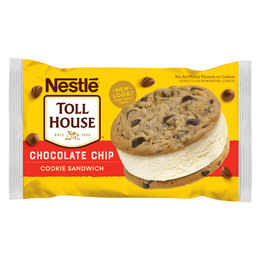 Nestle Toll House Chocolate Chip Ice Cream Sandwich 1ct