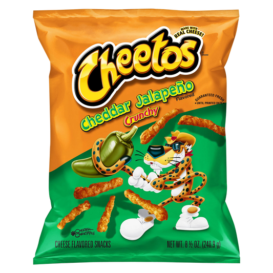 Cheetos Crunchy Cheddar Jalapeno 8.5oz