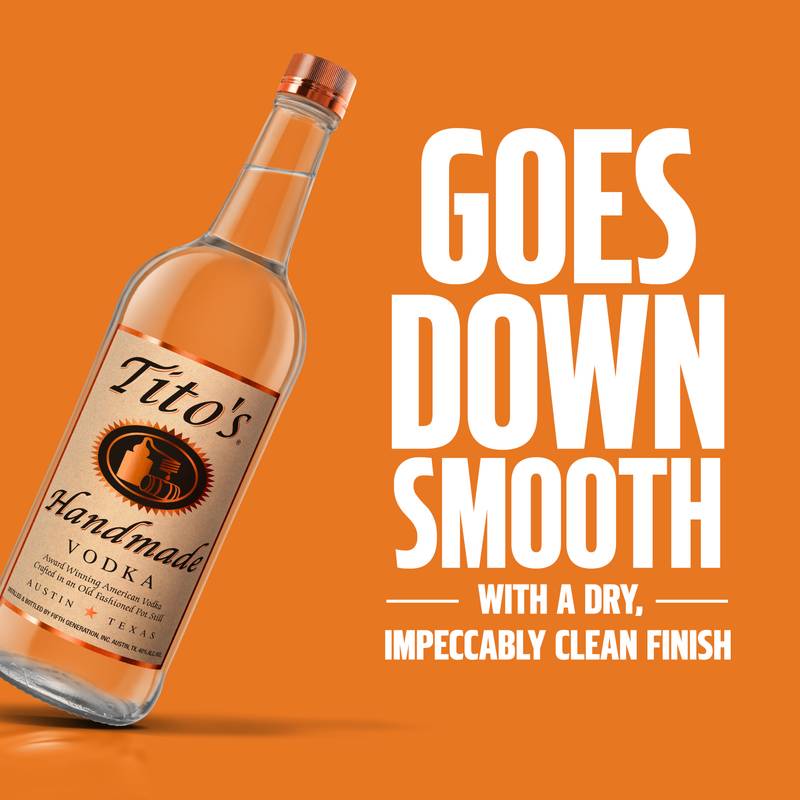 Tito's Handmade Vodka 1L (80 Proof)