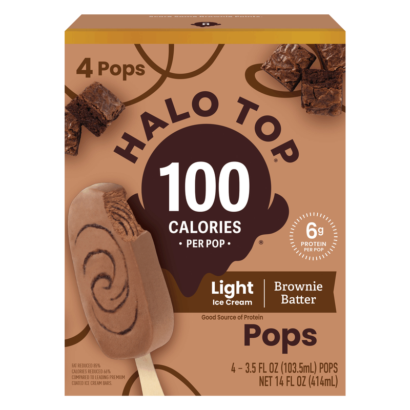 Halo Top Pops Brownie Batter 4ct