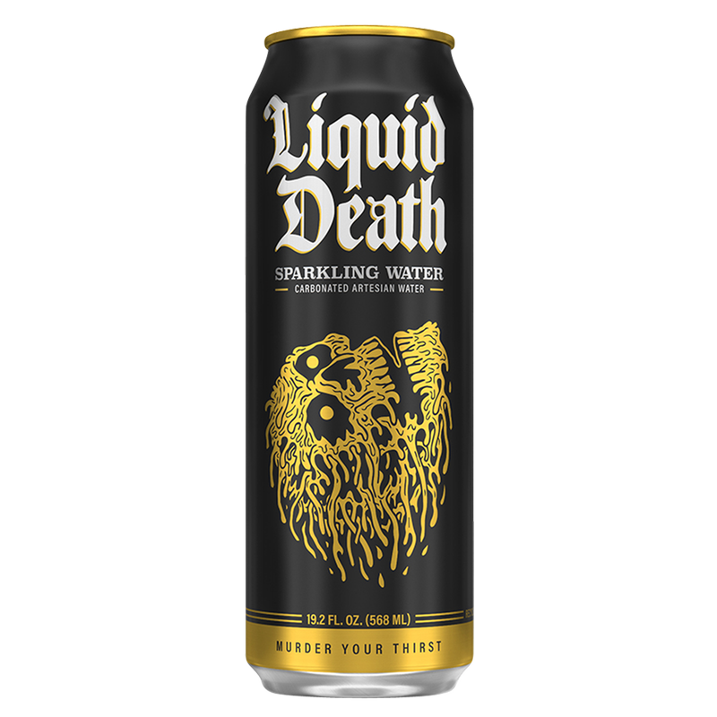 Liquid Death Sparkling Water 8pk 19.2oz Can