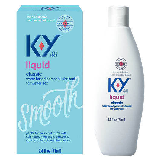 K-Y Liquid Water Based Lubricant 2.4 oz