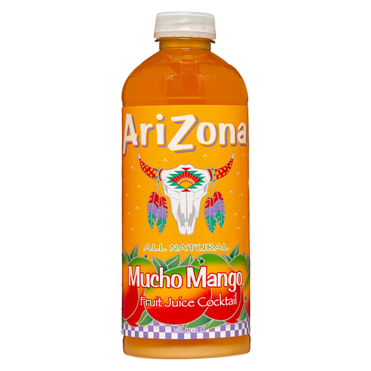 AriZona Mucho Mango Juice 34oz Btl