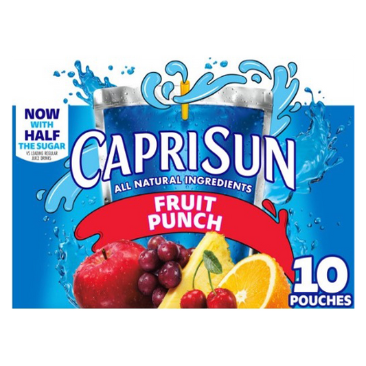 Capri Sun Fruit Punch 6oz 10pk