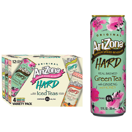 Arizona Hard Tea Party Pack 12pk 12oz Can 5.0% ABV