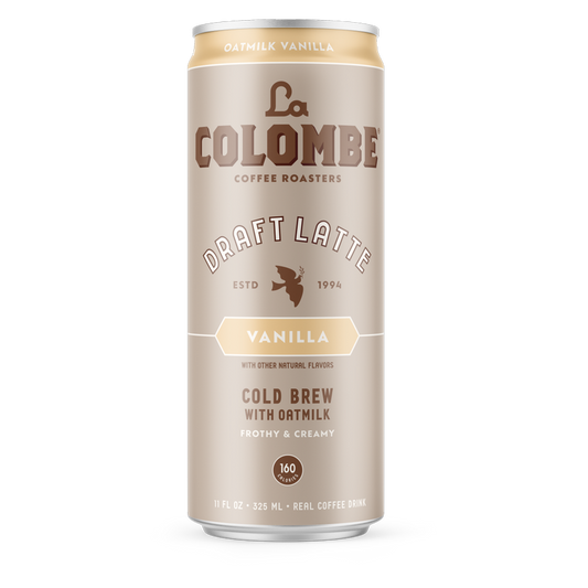 La Colombe Oatmilk Vanilla Draft Latte 11oz Can