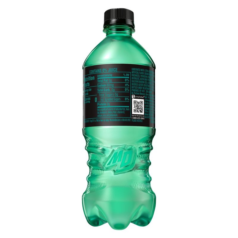 Mountain Dew Baja Blast Zero Sugar 20oz