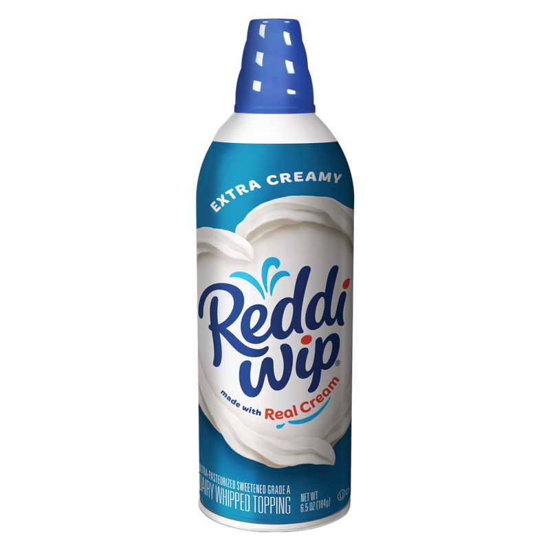 Reddi-wip Extra Creamy Whipped Topping Made with Real Cream - 6.5oz