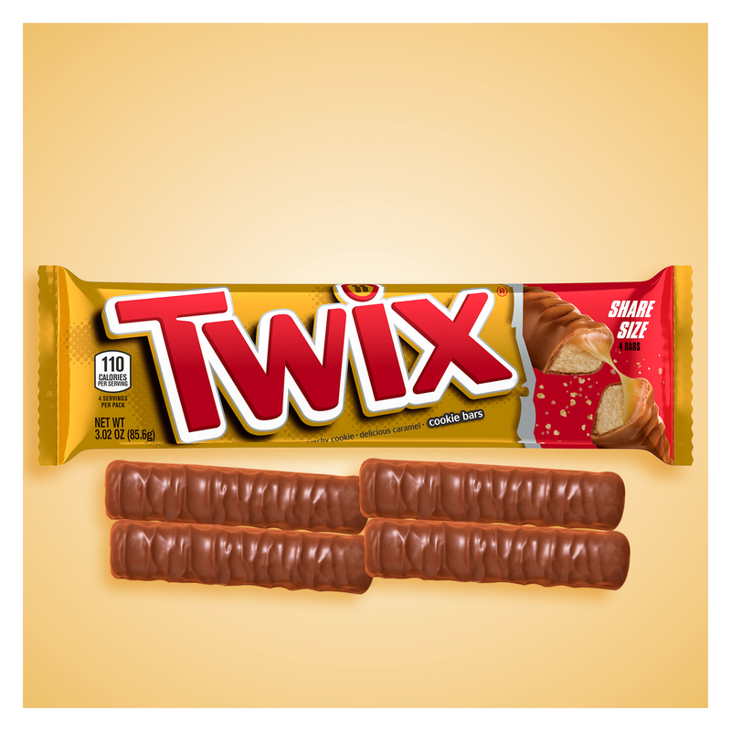 Twix Caramel Bar King Size 3.02oz