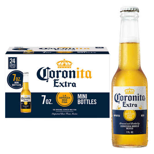 Corona Extra Coronita 24pk 7oz Btl 4.6% ABV