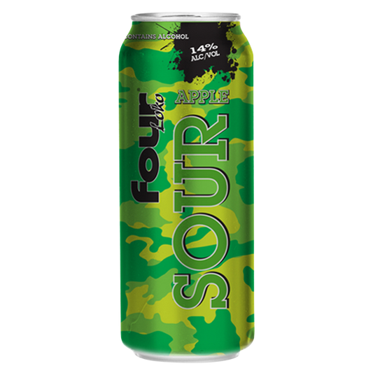 Four Loko Sour Apple Single 23.5oz Can 14.0% ABV