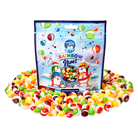 Rainbow Nums Freeze Dried Candy 2.6oz