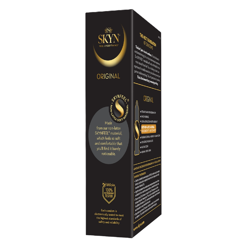 Skyn Non-Latex Lubricated Condoms 12 ct