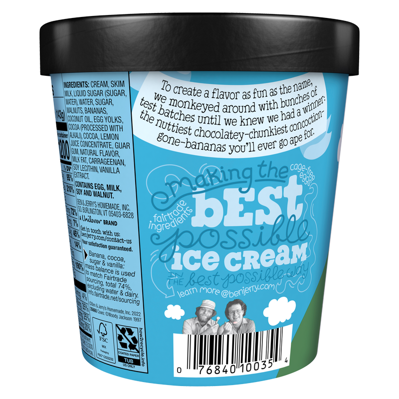 Ben & Jerry's Chunky Monkey Ice Cream Pint