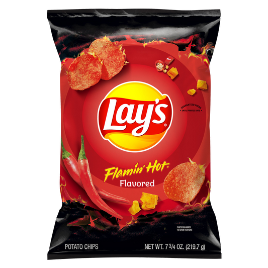 Lay's Flamin' Hot Potato Chips 7.75oz