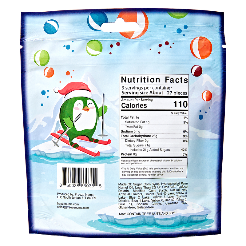 Rainbow Nums Freeze Dried Candy 2.6oz