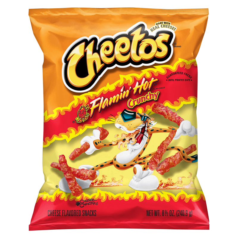 Cheetos Crunchy Flamin' Hot 8.5oz