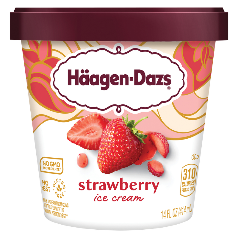 Haagen-Dazs Strawberry Ice Cream Pint