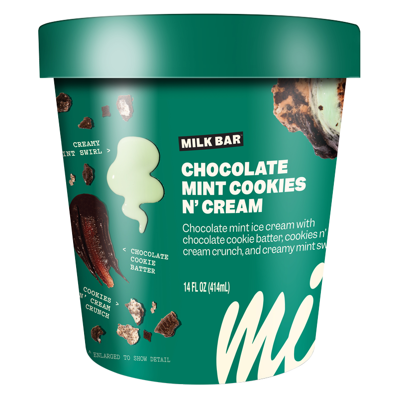 Milk Bar Chocolate Mint Cookies N' Cream Pint