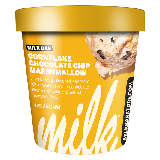 Milk Bar Cornflake Chocolate Chip Marshmallow Ice Cream Pint