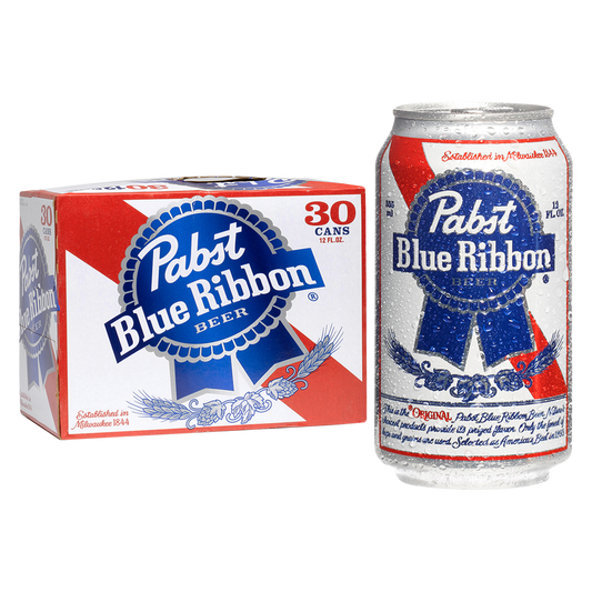 Pabst Blue Ribbon 30pk 12oz Can 4.6% ABV