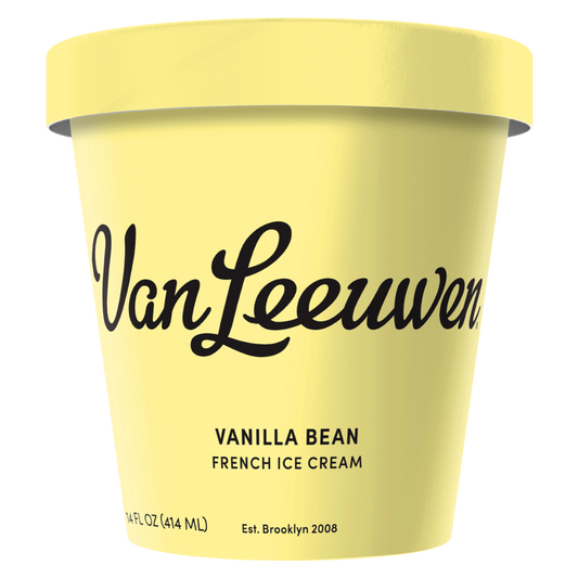 Van Leeuwen Vanilla Bean Ice Cream Pint 14oz