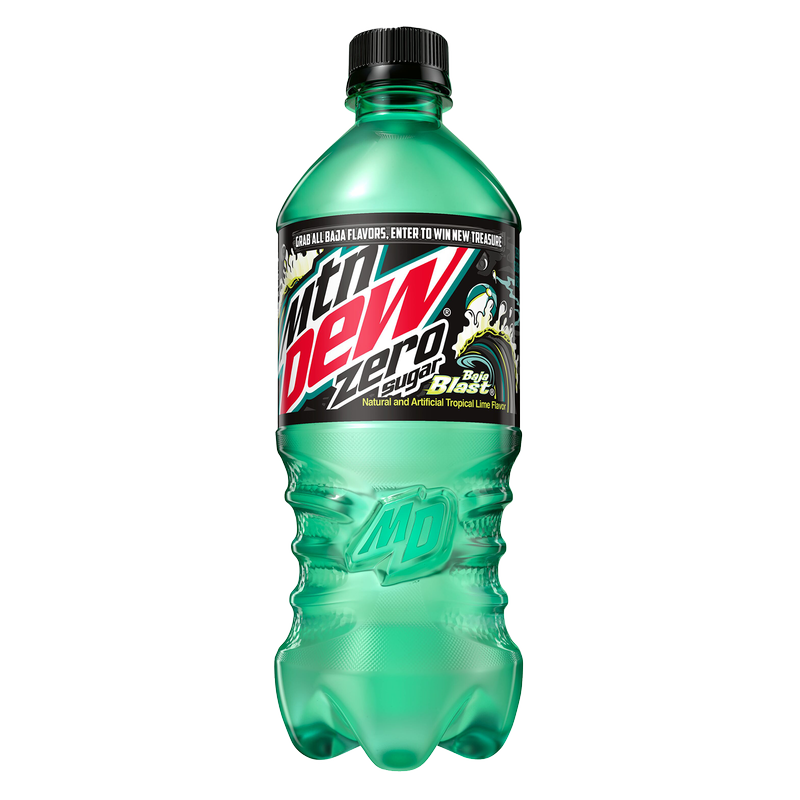 Mountain Dew Baja Blast Zero Sugar 20oz