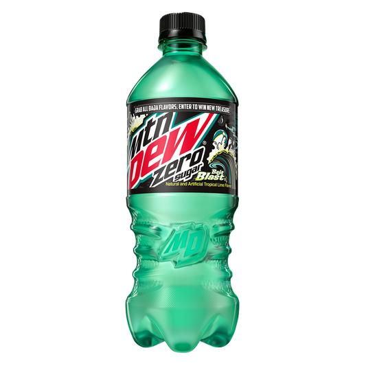 Mountain Dew Baja Blast Zero Sugar 20oz