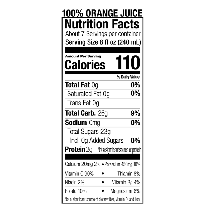 Simply Pulp Free Orange Juice 52oz