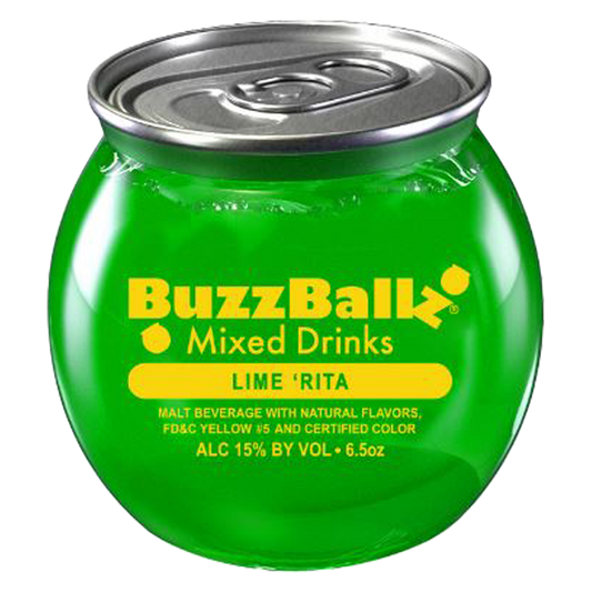 BuzzBallz Lime 'Rita Single 6.5oz Can 15% ABV