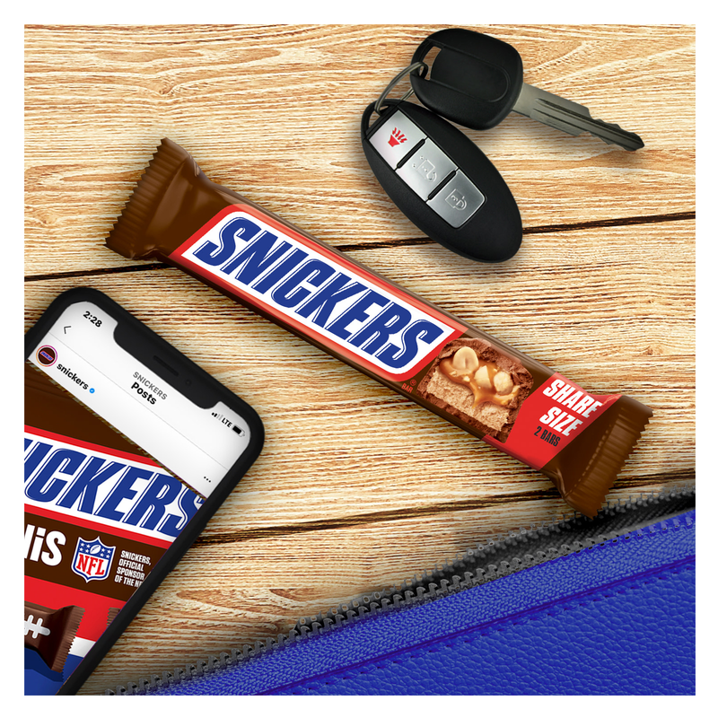 Snickers Candy Bar King Size 3.29oz