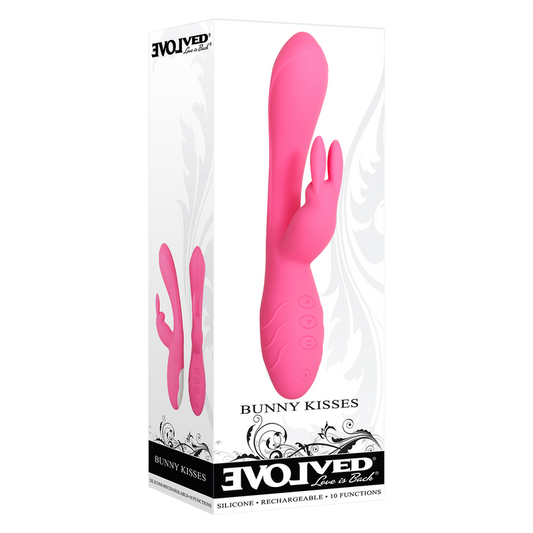 Bunny Kisses Rechargeable Silicone Vibrator