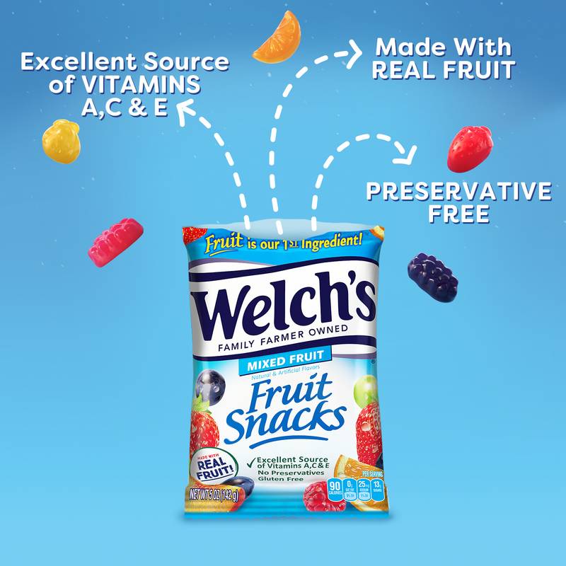 Welch's Mixed Fruit Fruit Snacks 5oz