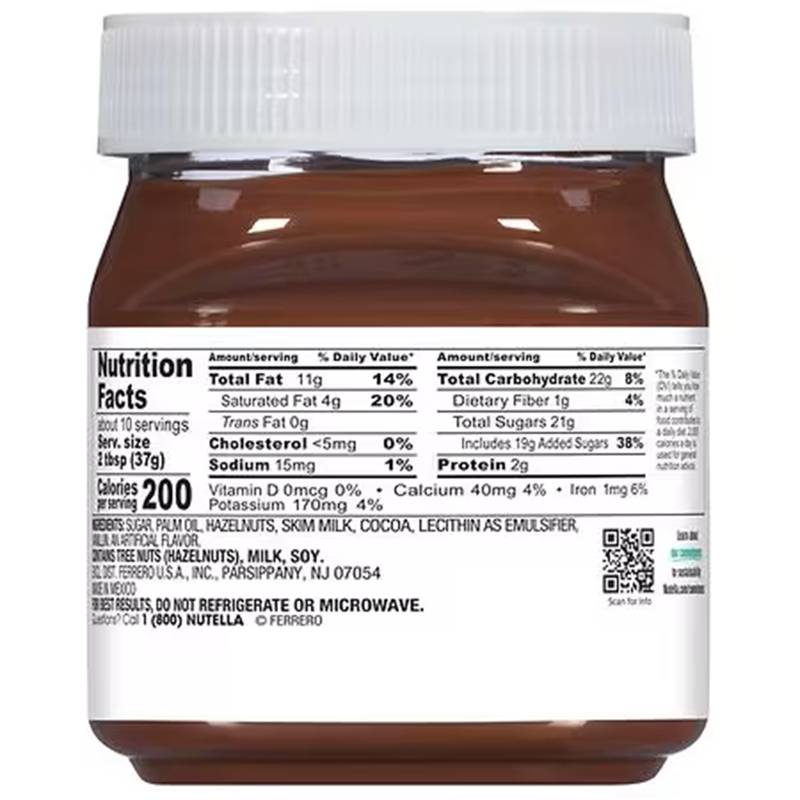 Nutella Chocolate Hazelnut Spread 13oz