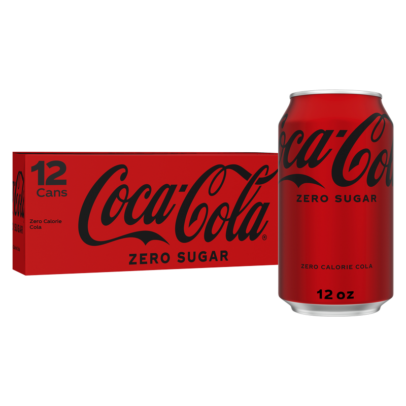 Coca-Cola Zero Sugar 12pk 12oz Can