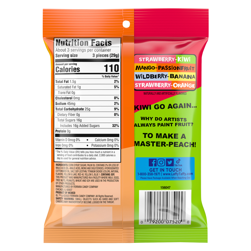 Laffy Taffy Fruit Combos 3.5oz