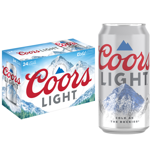 Coors Light 24pk 12oz Can 4.2% ABV