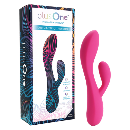 PlusOne Dual Vibrating Massager