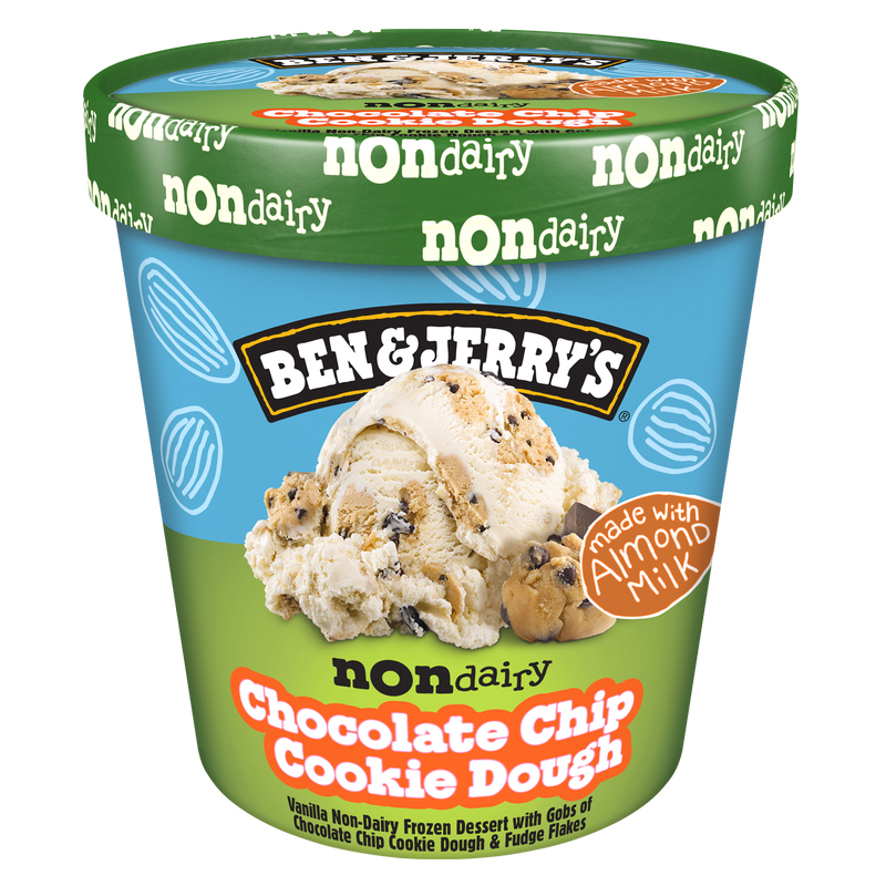 Ben & Jerry's Non-Dairy Chocolate Chip Cookie Dough Dessert Pint