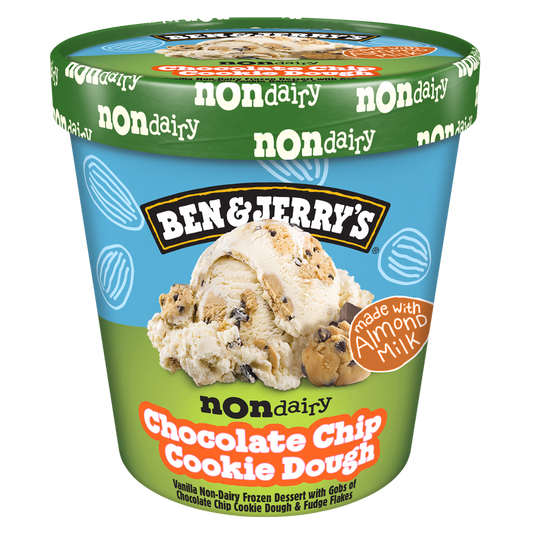 Ben & Jerry's Non-Dairy Chocolate Chip Cookie Dough Dessert Pint