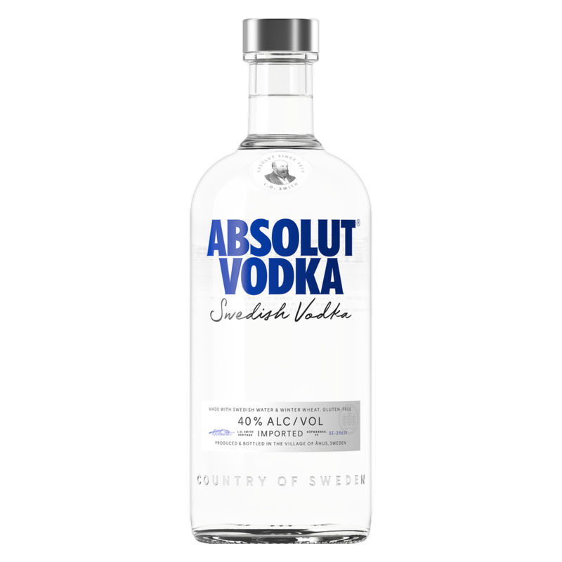 Absolut Vodka 750ml (80 Proof)