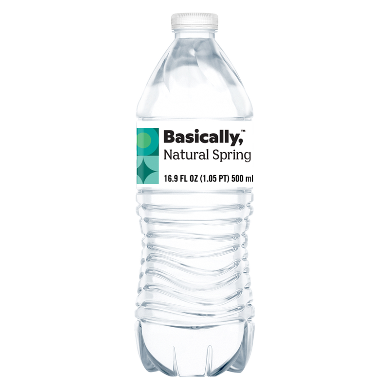 Basically, Spring Water 24ct 16.9oz Btls