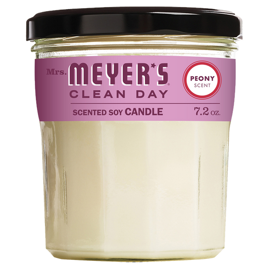 Mrs. Meyer's Clean Day Peony Scented Soy Candle 7.2oz