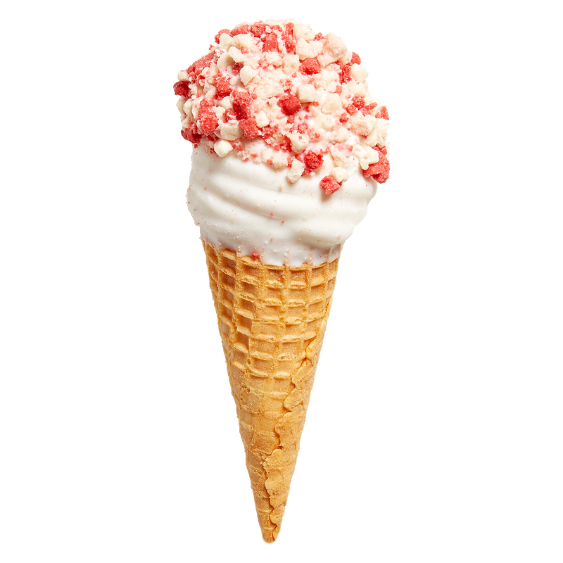 Blue Bunny Strawberry Shortcake Mini Swirls Dipped Cones 8ct