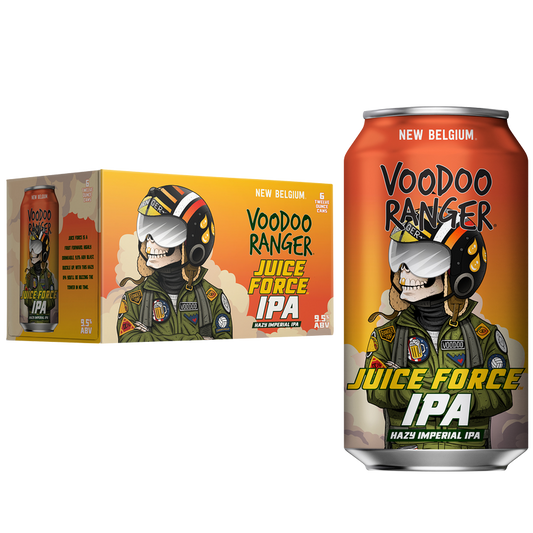 New Belgium Voodoo Ranger Juice Force IPA 6pk 12oz Can 9.5% ABV