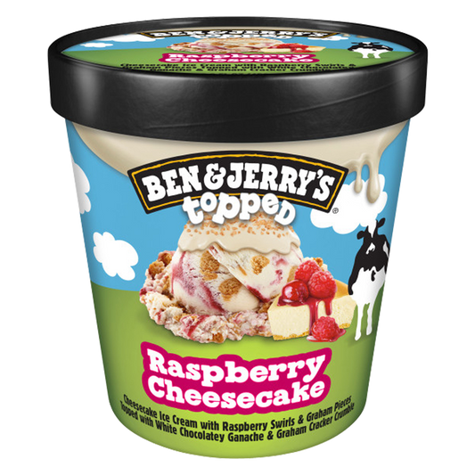 Ben & Jerry's Raspberry Cheesecake Ice Cream Pint