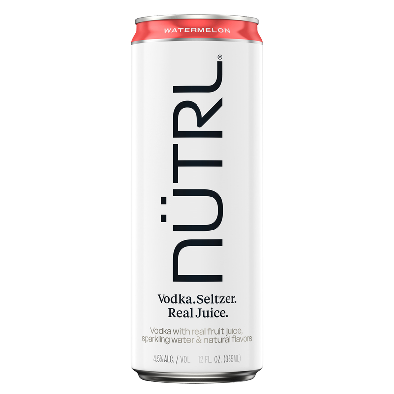 NUTRL Real Juice Vodka Hard Seltzer Variety Pack 8pk 12oz Cans 4.5% ABV