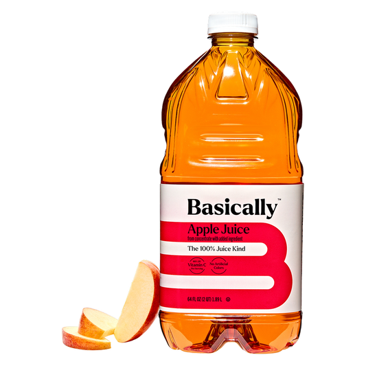 Basically 100% Apple Juice 64 oz.